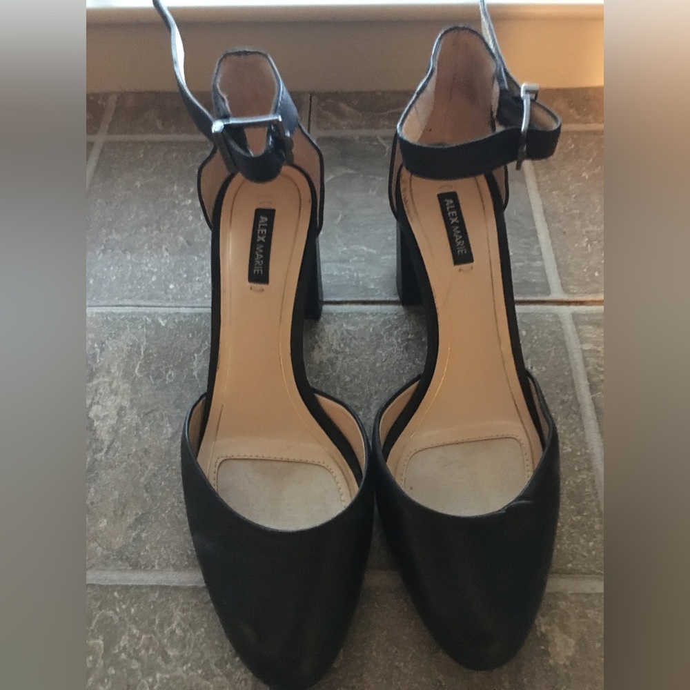 Alex Marie Black Wedges